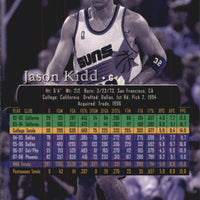 Jason Kidd 1998 1999 Flair Showcase Row 3 Series Mint Card #24