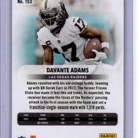 Davante Adams 2023 Panini Prestige Xtra Points Diamond Series Mint Card #153