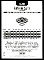 Anthony Davis 2017 2018 Panini Hoops Series Mint Card #158
