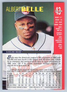 Albert Belle 1994 O-Pee-Chee Series Mint Card #43