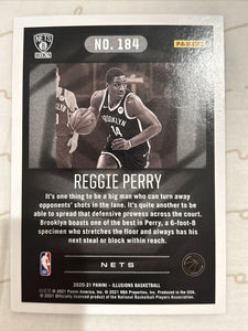 Reggie Perry 2020 2021 Panini  Illusions Series Mint Rookie Card #184