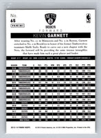 Kevin Garnett 2013 2014 Hoops Series GOLD PARALLEL VERSION Mint Card #65
