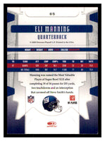 Eli Manning 2008 Leaf Limited Series Mint Card #65
