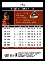 Roger Clemens 2004 Ultra Series Mint Card #230
