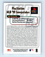 Juan Gonzalez 1998 Donruss PlayStation MLB '99 Sweepstakes Series Mint Card #16
