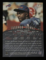 Thurman Thomas 1998 Topps Finest Series Mint Card #97
