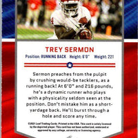 Trey Sermon 2023 Leaf Draft All-American Rookie Series Mint Card #43