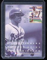 Fred McGriff 1995 Ultra National Packtime Series Mint Card #14
