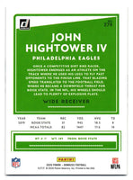 John Hightower IV 2020 Donruss Series Mint Rookie Card #278
