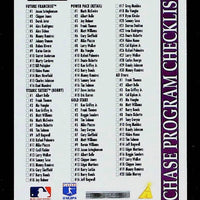 Tom Glavine 1996 Score Chase Program Checklist Series Mint Card #517