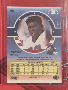 Lawrence Taylor 1991 Fleer Stars 'n Stripes Mint Card #96