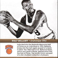 Walt Bellamy 2012 2013 Panini Hoops Hall Of Fame Heroes Series Mint Card #4