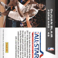 DeJuan Blair 2010 2011 Panini Season Update Rookie Challenge All-Star Series Mint Card #9