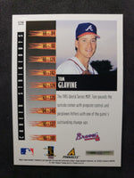 Tom Glavine 1997 Score Pinnacle Rock And Fire Series Mint Card #528
