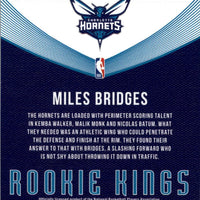 Miles Bridges 2018 2019 Panini Donruss Rookie Kings Series Mint Card #8