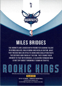 Miles Bridges 2018 2019 Panini Donruss Rookie Kings Series Mint Card #8