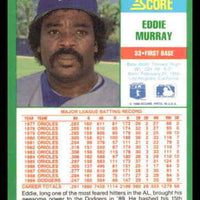 Eddie Murray 1990 Score Series Mint Card #80