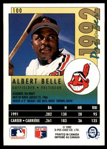 Albert Belle 1992 O-Pee-Chee Premier Series Mint Card #100