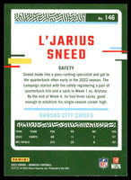 L'Jarius Sneed 2023 Donruss Series Mint Card #146
