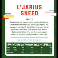 L'Jarius Sneed 2023 Donruss Series Mint Card #146