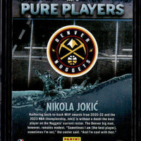 Nikola Jokic 2023 2024 Panini Hoops Pure Players Winter Series Mint Card #6