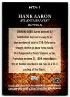 Hank Aaron 2011 Topps Diamond Anniversary Series Mint Card #HTA-1
