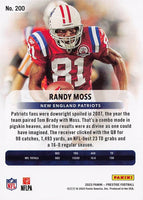 Randy Moss 2023 Panini Prestige Series Mint Card #200
