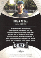 Bryan Acuna 2021 Leaf Draft Mint Card #24
