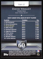 David Wright 2011 Topps Topps 60 Series Mint Card #T60-27
