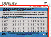 Rafael Devers 2019 Topps Series Mint Card  #228
