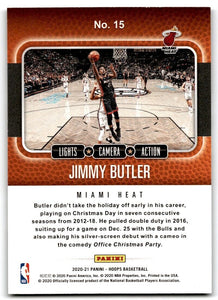 Jimmy Butler 2020 2021 Panini Hoops Lights Camera Action Series Mint Card #15