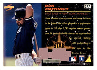 Don Mattingly 1996 Pinnacle Score Series Mint Card #377
