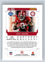 Josh Jacobs 2019 Panini Score Series Mint Rookie Card #383
