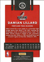 Damian Lillard 2017 2018 Panini Donruss Series Mint Card #122
