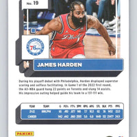 James Harden 2022 2023 Panini Donruss Mint Card #19