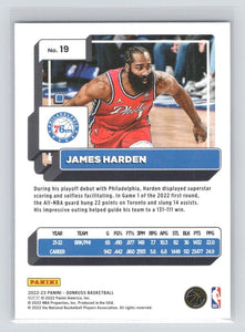 James Harden 2022 2023 Panini Donruss Mint Card #19