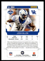 Josh Allen 2019 Score Gold Parallel Series Mint Rookie Card #364
