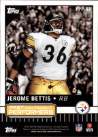 Le'Veon Bell and Jerome Bettis 2015 Topps Past and Present Performers Series Mint Card #PPP-BB
