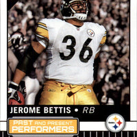 Le'Veon Bell and Jerome Bettis 2015 Topps Past and Present Performers Series Mint Card #PPP-BB