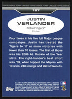 Justin Verlander 2011 Topps Lineage Series Mint Card #187
