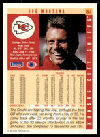 Joe Montana 1993 Score Series Mint Card #253
