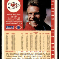 Joe Montana 1993 Score Series Mint Card #253