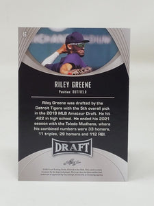 Riley Greene 2021 Leaf Draft Mint Card #16