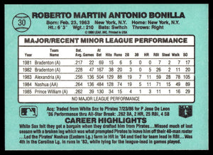 Bobby Bonilla 1986 Donruss The Rookies Series Mint Rookie Card #30
