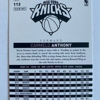 Carmelo Anthony 2013 2014 Hoops Series RED PARALLEL VERSION Mint Card #113