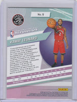 Kawhi Leonard 2018 2019 Panini Revolution Series Mint Card #9
