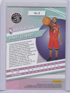 Kawhi Leonard 2018 2019 Panini Revolution Series Mint Card #9