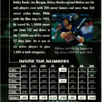 Paul Molitor 1996 Upper Deck Best Of A Generation Series Mint Card #381