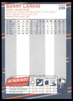 Barry Larkin 1988 Fleer Glossy Series Mint Card #239
