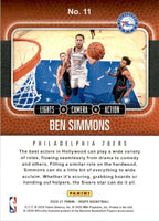 Ben Simmons 2020 2021 Panini Hoops Lights Camera Action Series Mint Card #11
